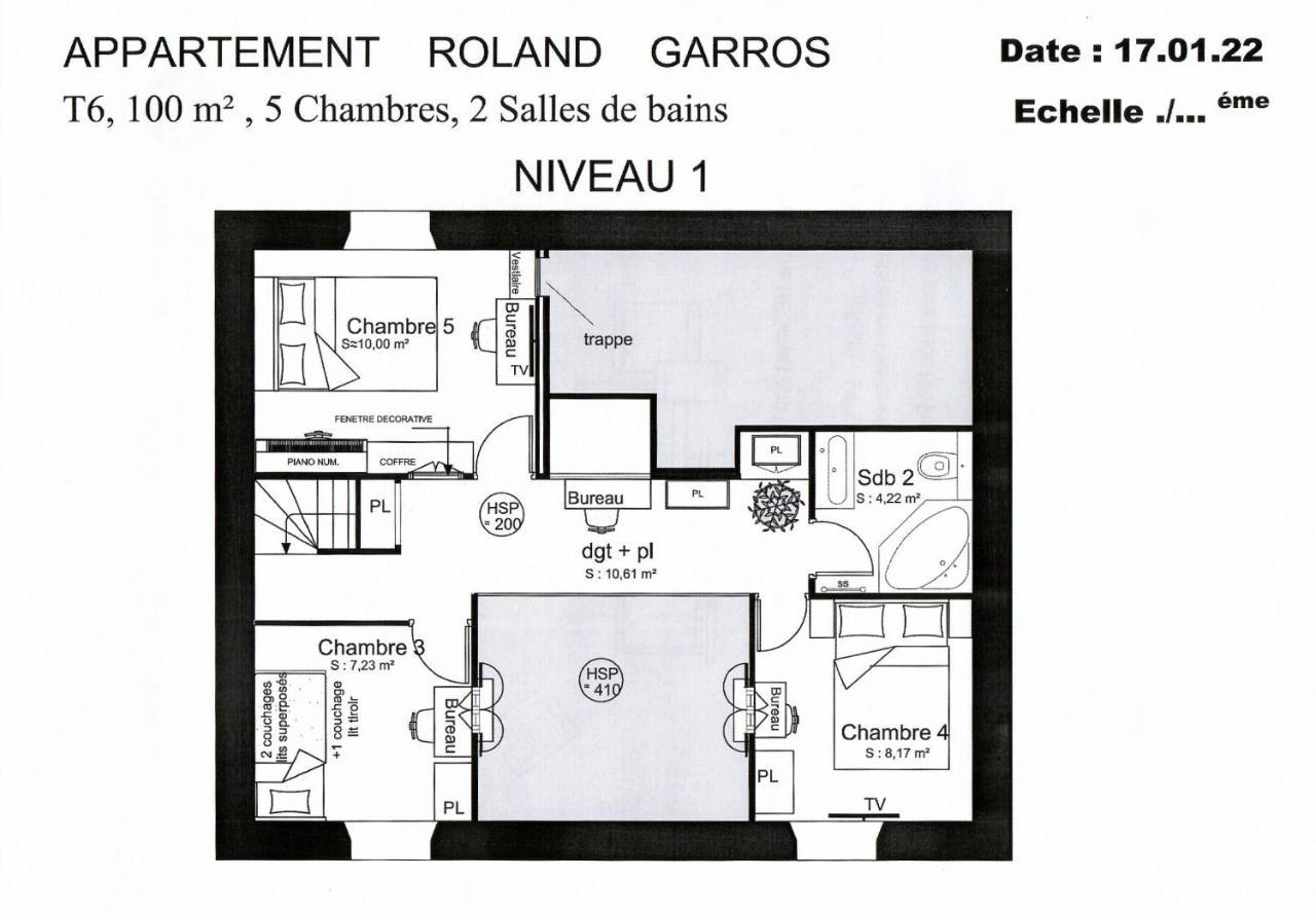 Duplex 5 Chambres Clim Wifi คานส์ ภายนอก รูปภาพ
