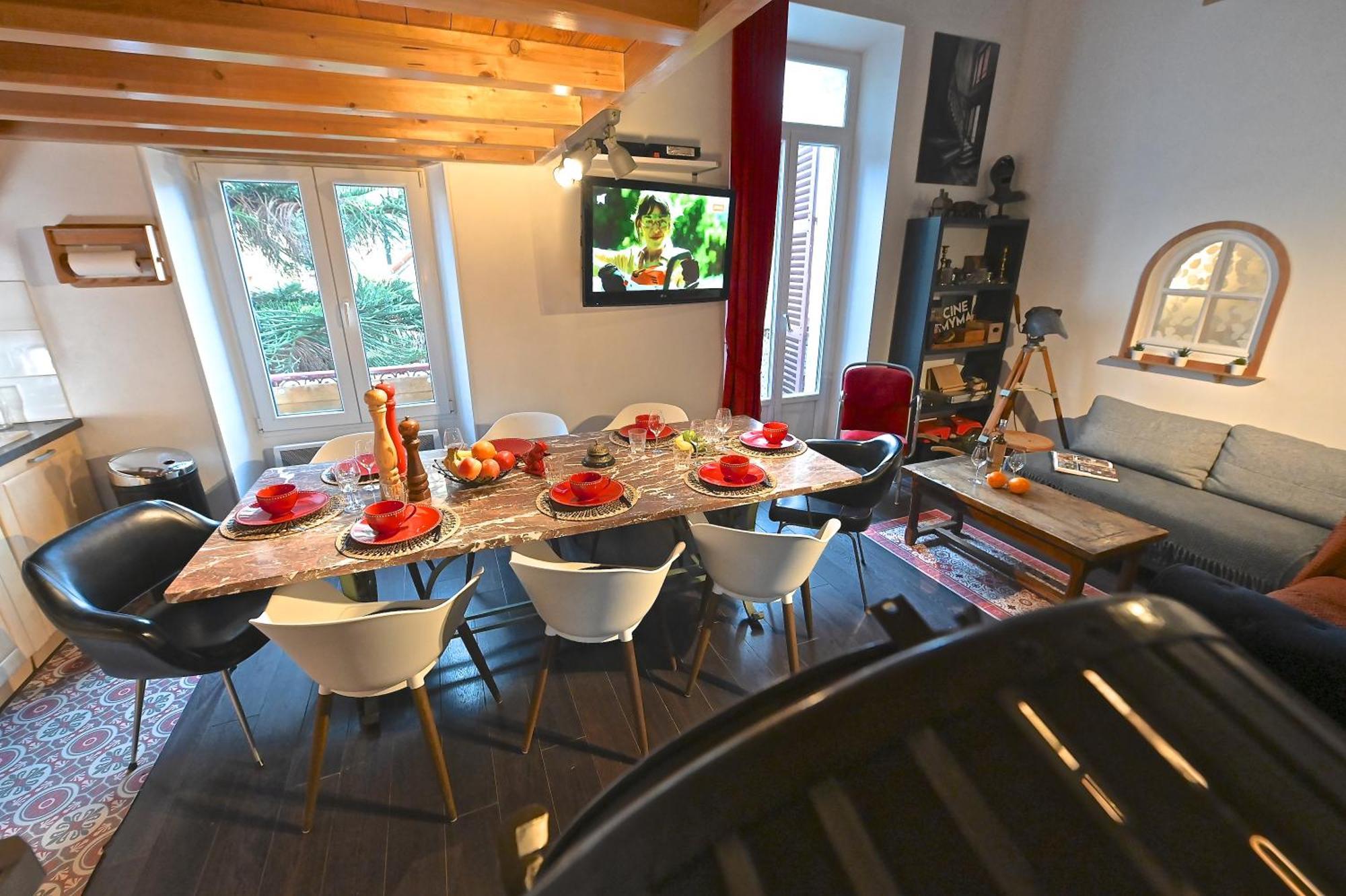Duplex 5 Chambres Clim Wifi คานส์ ภายนอก รูปภาพ