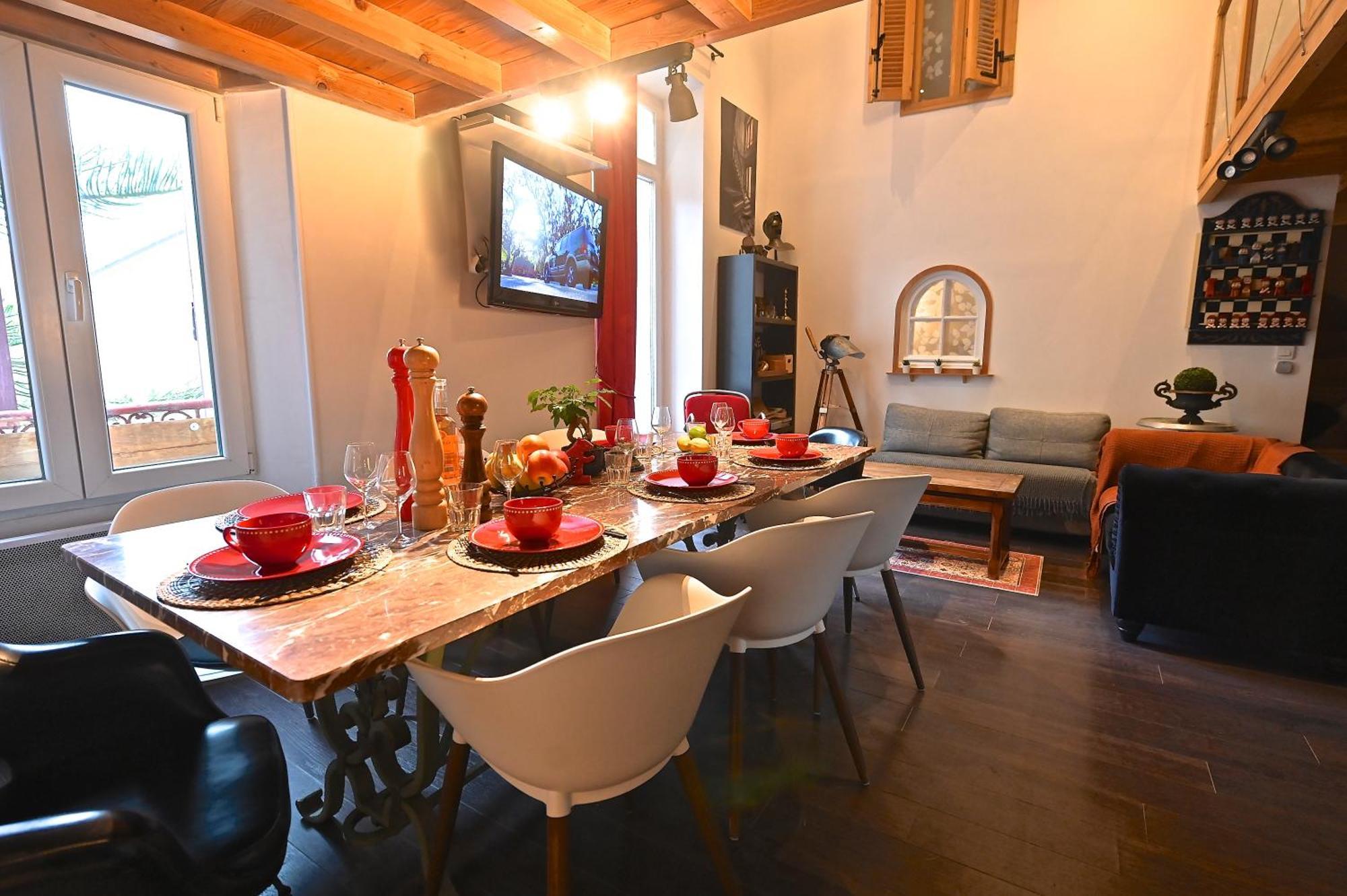 Duplex 5 Chambres Clim Wifi คานส์ ภายนอก รูปภาพ